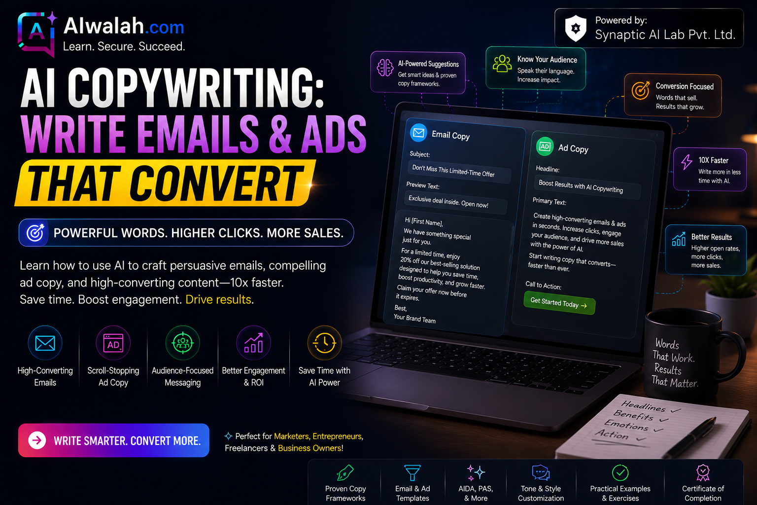 AI Copywriting: Write Emails & Ads that Convert