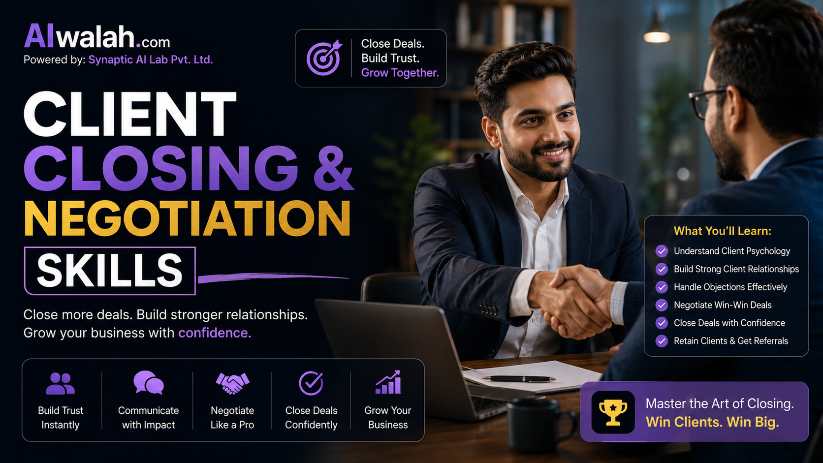Client Closing & Negotiation Skills