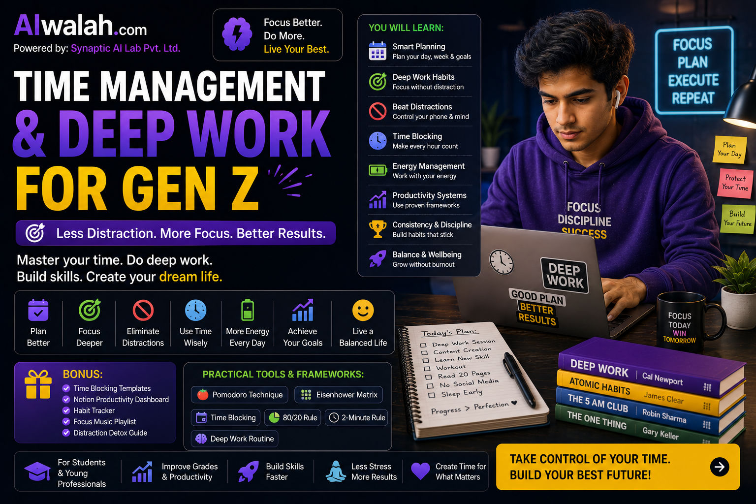 Time Management & Deep Work for Gen Z