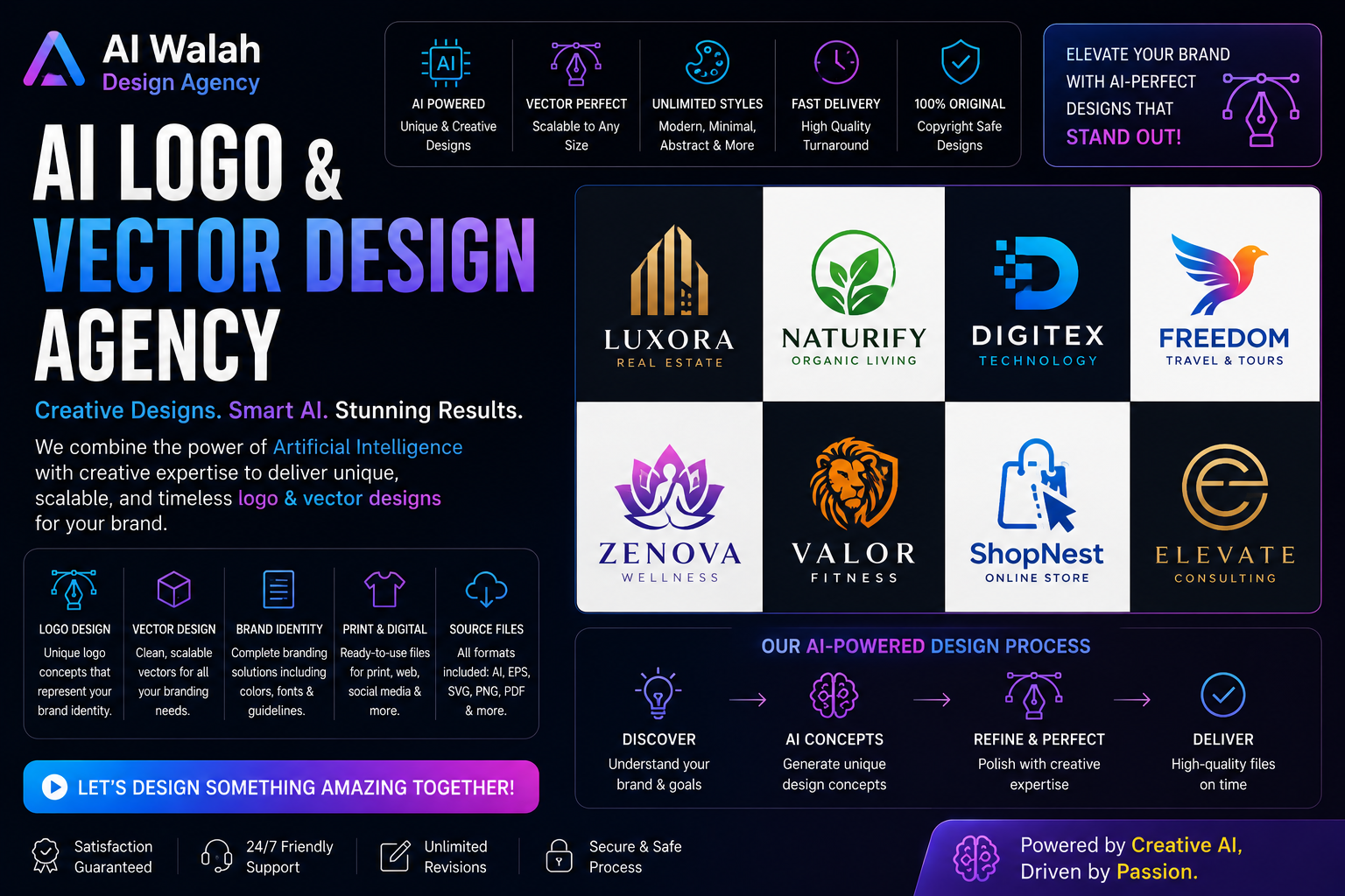 AI Logo & Vector Design Agency