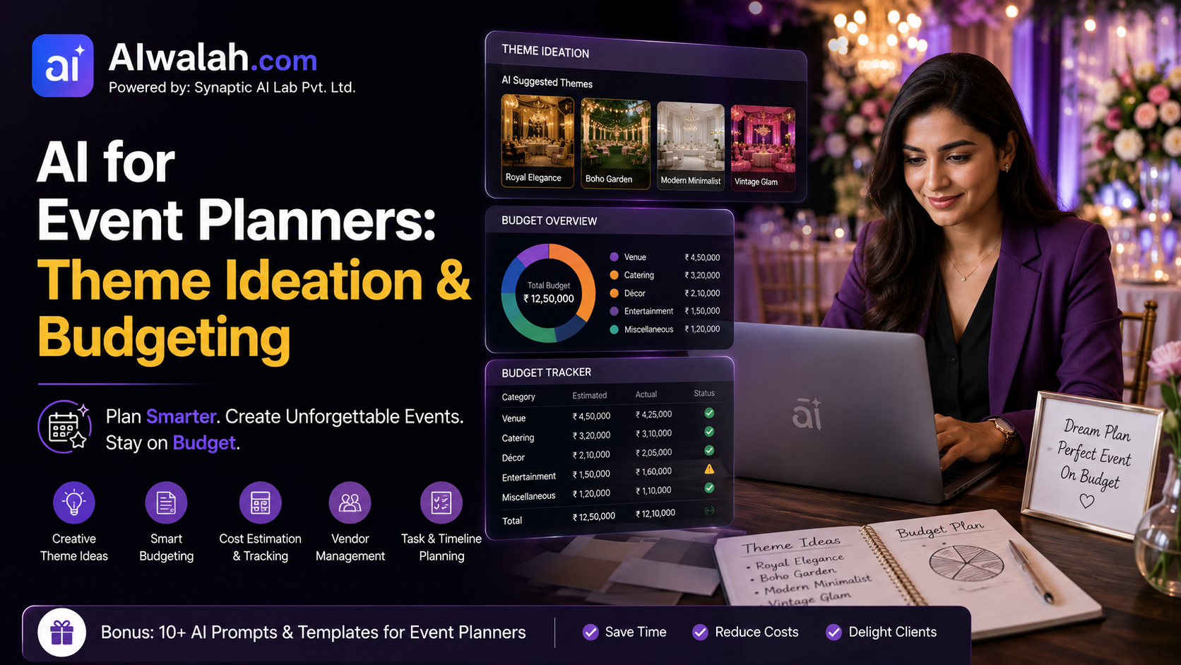AI for Event Planners: Theme Ideation & Budgeting